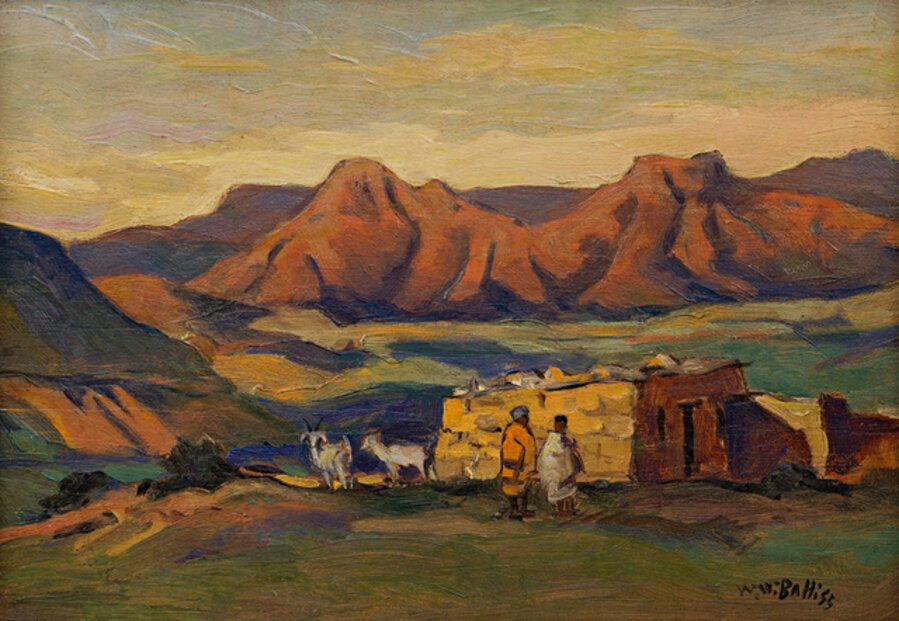 Landscape with Figures and Goats