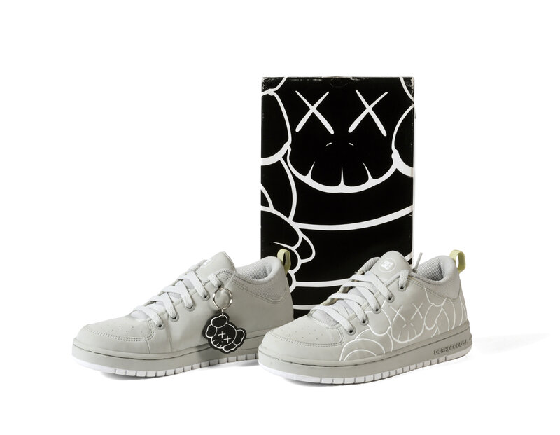 KAWS, ‘KAWS CHUM – DC SHOES (Grey and White)’, 2002, Fashion Design and Wearable Art, Sneakers, DIGARD AUCTION