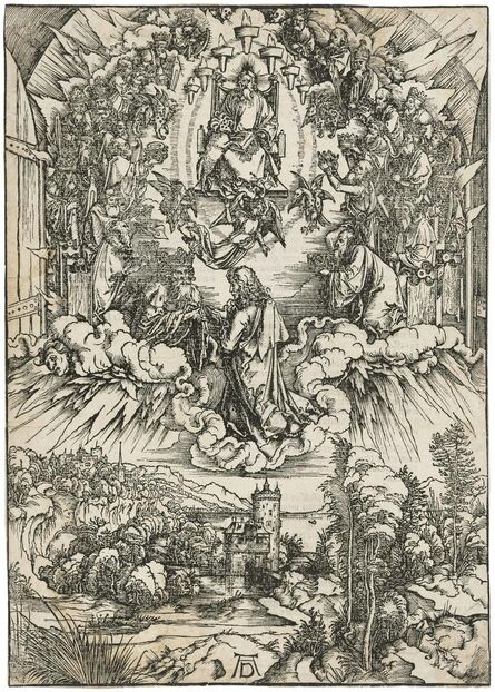 Albrecht Dürer, ‘Saint John before God and the Elders, from: The Apocalypse’, circa 1496