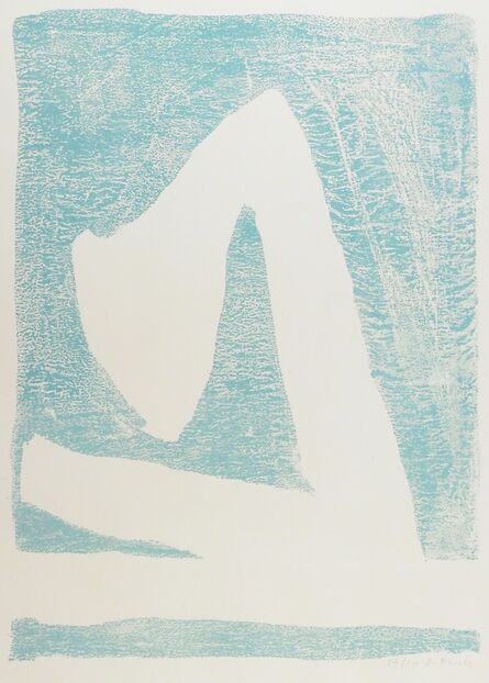 Robert Motherwell, ‘Summertime in Italy (Blue)’, 1966