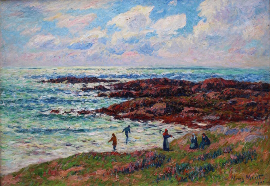 La Récolte des Goémons à Nevez