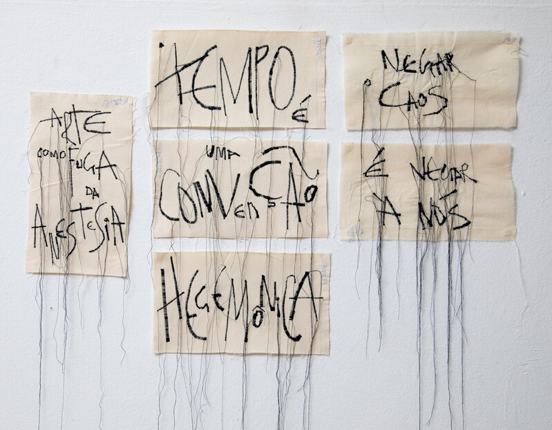 Caroline Ricca Lee, ‘To deny chaos is to deny us’, 2020, Textile Arts, Embroidery on cotton, HOA