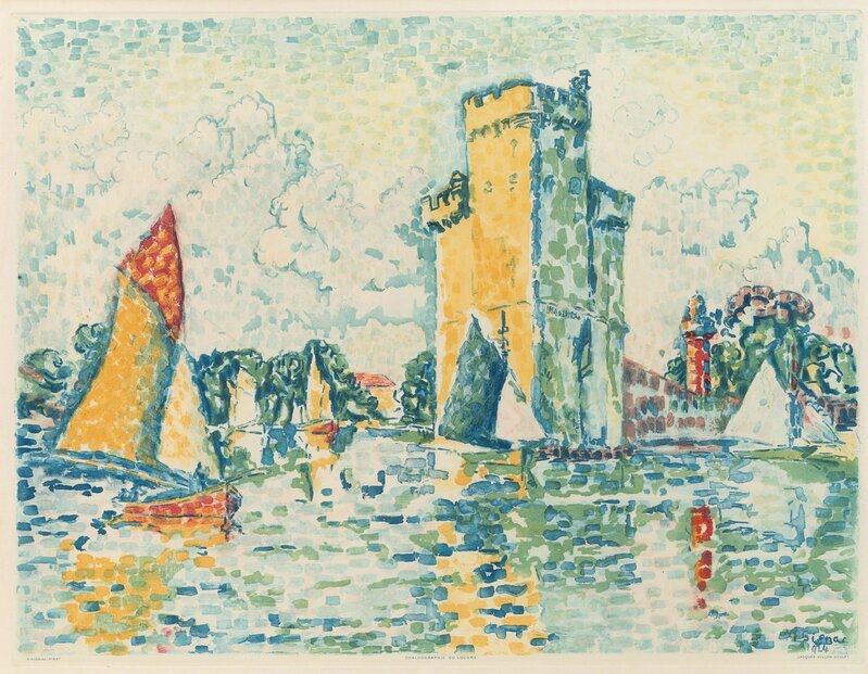 Jacques Villon, ‘Le Port de la Rochelle (after Paul Signac)’, Print, Aquatint, Freeman's | Hindman