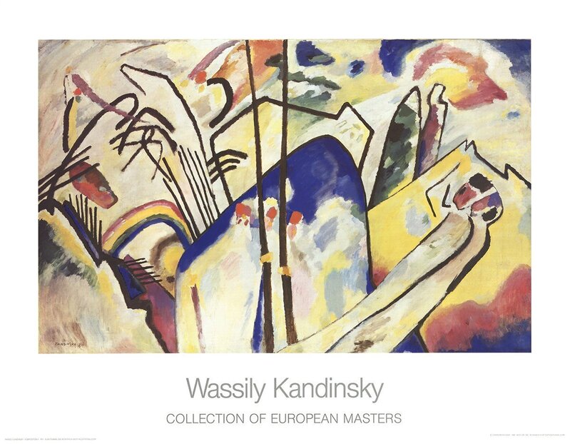 Wassily Kandinsky, ‘Composition 4’, 1986, Print, Offset Lithograph, ArtWise