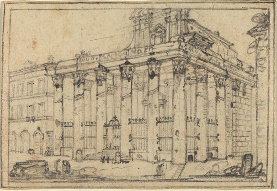 The Temple of Antoninus and Faustina