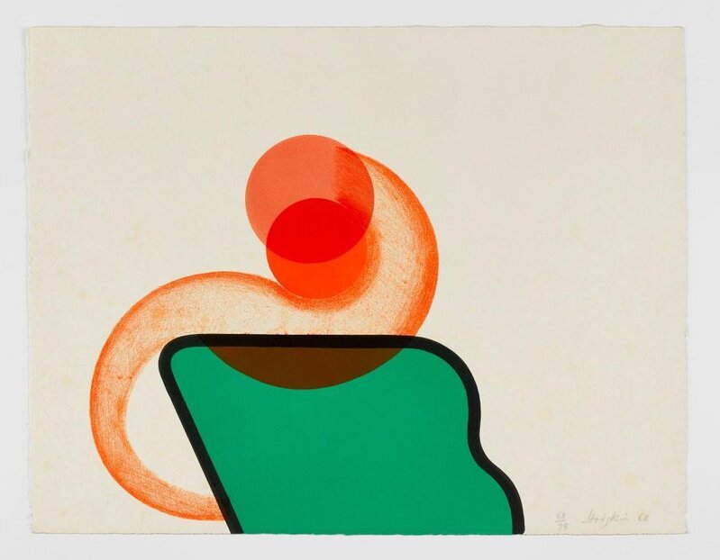 Howard Hodgkin, ‘Bedroom’, 1966, Print, From a series of 5 lithographs on paper, Cristea Roberts Gallery
