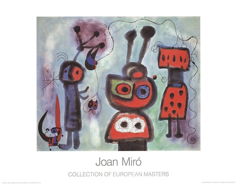 Joan Miró, ‘L'Oiseau au Regard’, 1995, Print, Offset Lithograph, ArtWise