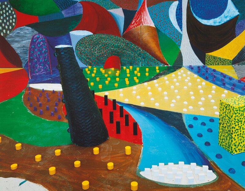 David Hockney, ‘Second Detail, Snail Space, March 25th 1995’, 1995, Print, Inkjet print, Artsy Auctions