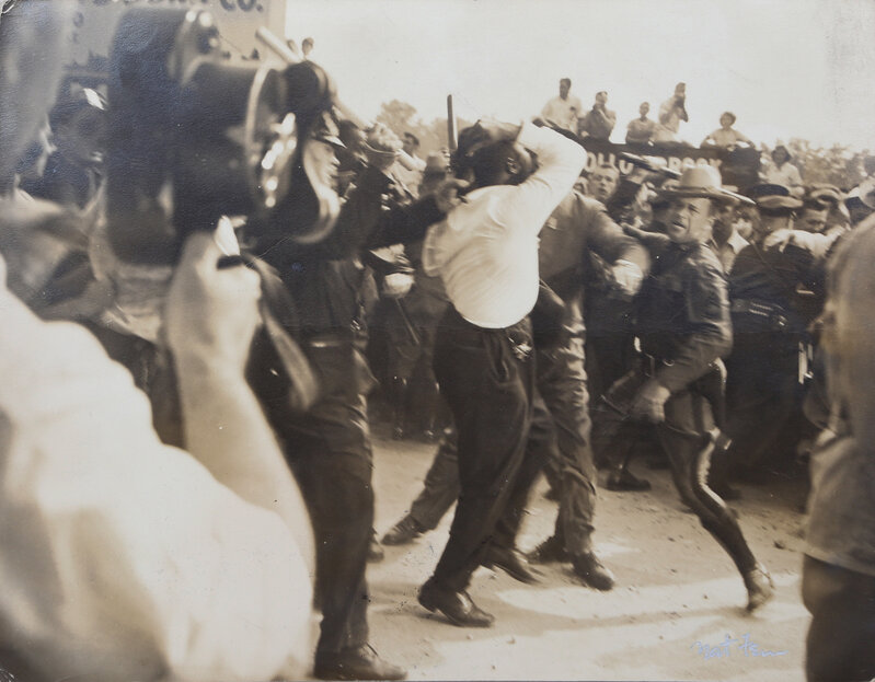 Nat Fein, ‘Civil Rights Riot’, ca. 1960, Photography, Photograph, signed in silver pen and stamped verso, RoGallery