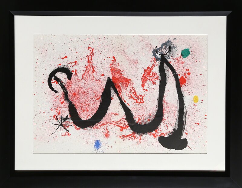 Joan Miró, ‘Danse de Feu from Derrière le Miroir ’, 1963, Print, Lithograph, RoGallery