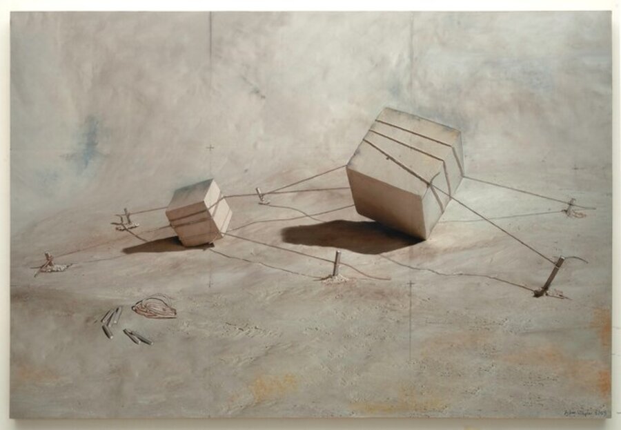 Tethered Cubes