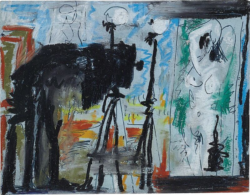 Pablo Picasso, ‘Le Photographe’, 1964, Gouache and pencil on paper, Phillips