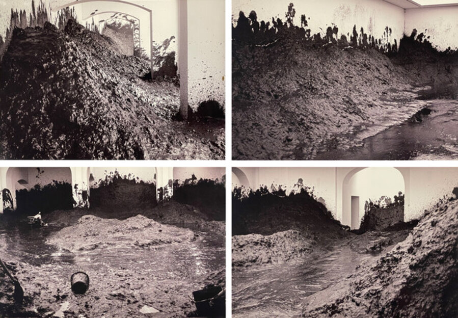 Haus im Schlamm