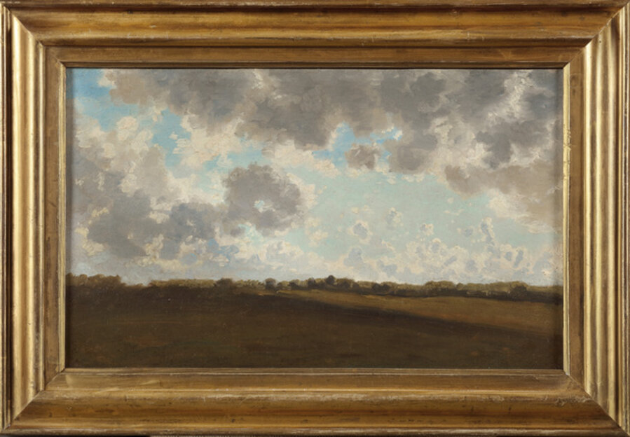 Etude de ciel, Le Berry, France