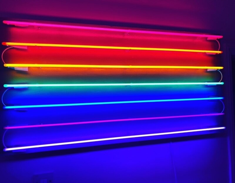 Illuminati Neon, ‘Lockdown Rainbow ’, 2020, Sculpture, Neon, Imitate Modern