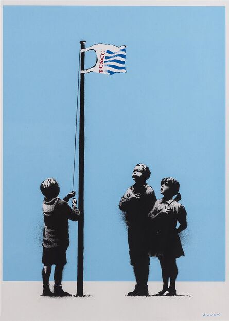 Banksy, ‘Very Little Helps’, 2008