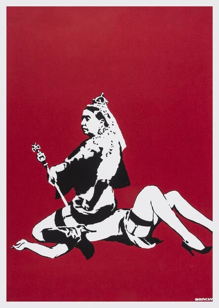 Banksy, ‘Queen Vic’, 2003