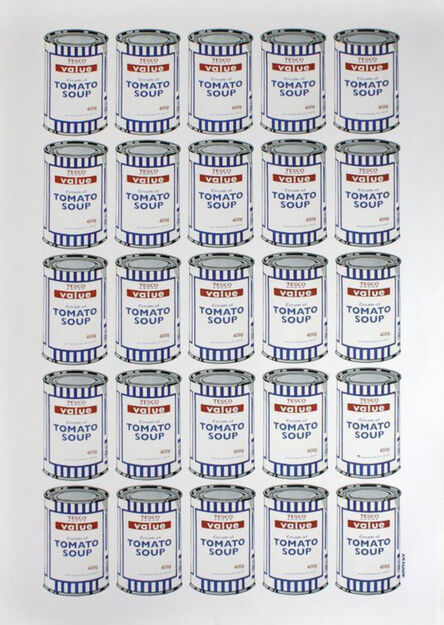 Banksy, ‘Tesco Value Tomato Soup Cans’, 2006