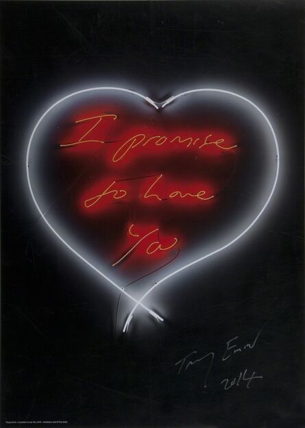 Tracey Emin, ‘I Promise To Love You’, 2014