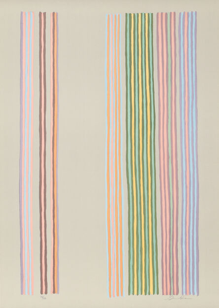 Gene Davis, ‘Royal Curtain’, 1980