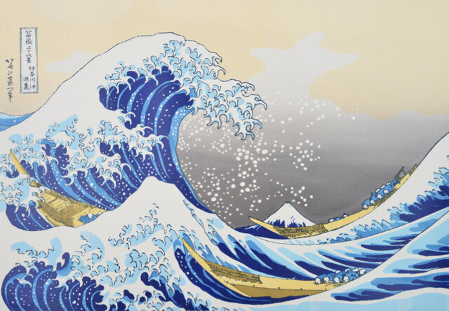 Thirty-six Views of Mount Fuji: The Great Wave off Kanagawa