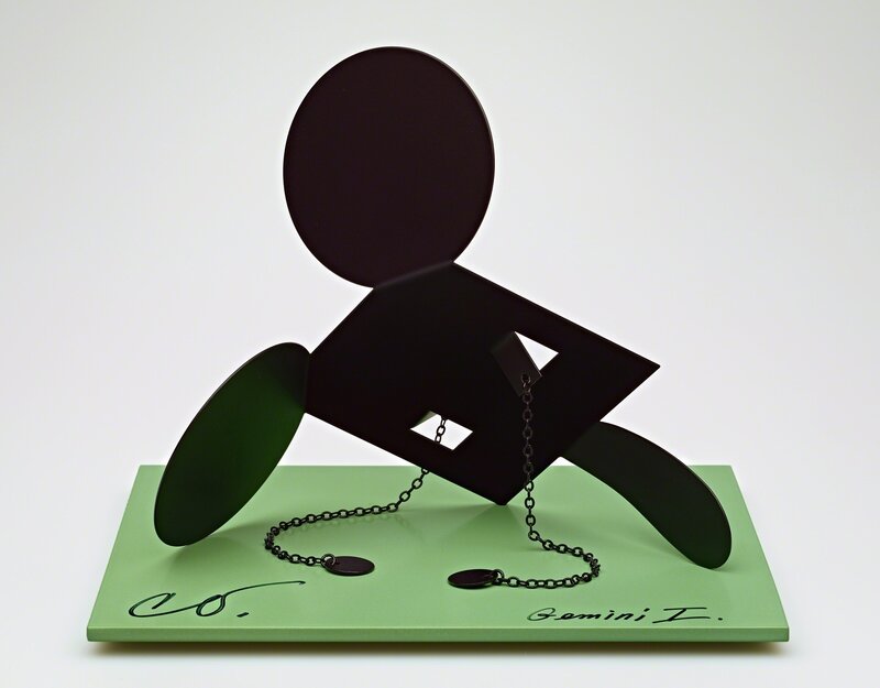 Claes Oldenburg, ‘Geometric Mouse, Scale E, "Desktop"’, 2013, Sculpture, Anodized Aluminum, Gemini G.E.L. at Joni Moisant Weyl