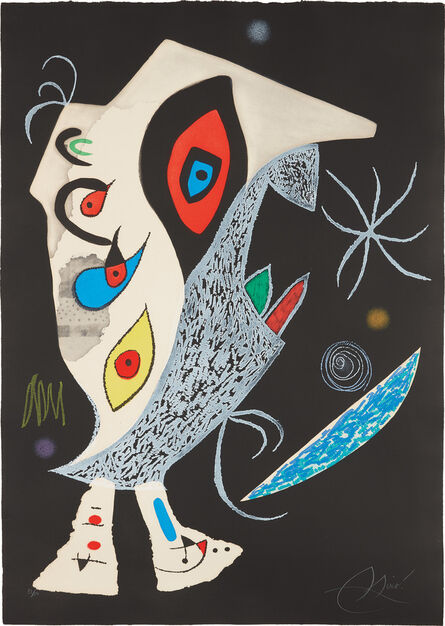 Joan Miró, ‘Barbare dans la nuit (Barbarian in the Night)’, 1976