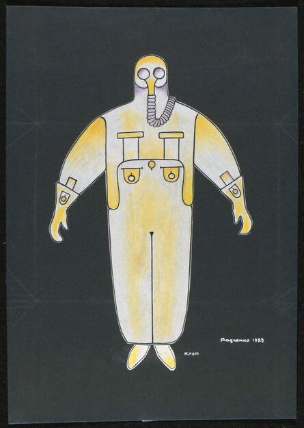 Alexander Rodchenko, ‘Costume Design for Bedbug’, 1913