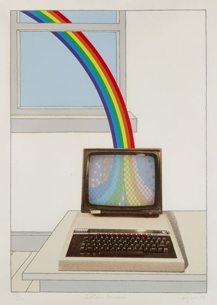 Patrick Hughes, ‘Colour Process’, 1984