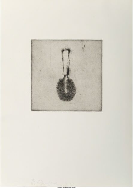 Jim Dine, ‘Untitled, from Four German Brushes’, 1973