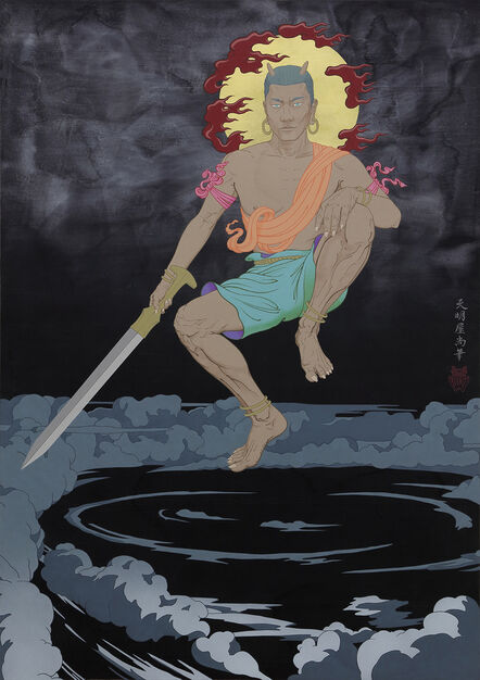 Tenmyouya Hisashi, ‘Sword God’, 2018