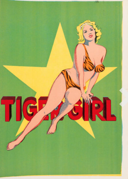Mel Ramos, ‘One Cent Life (Tiger Girl)’, 1964