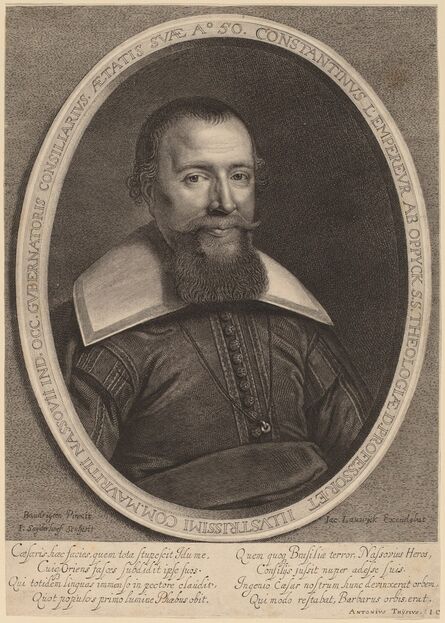 Jonas Suyderhoff after David Baudringien, ‘Constantijn L'Empereur’