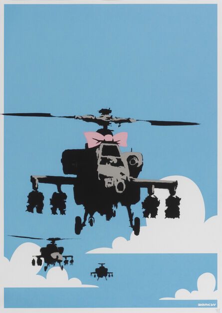 Banksy, ‘Happy Chopper ’, 2003