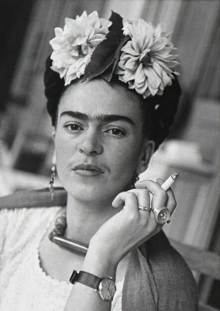 Nickolas Muray, ‘Frida With Cigarette, Coyoacan’, 1941