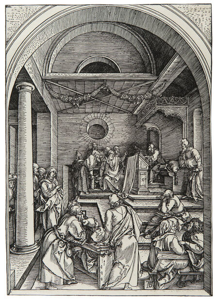 Albrecht Dürer, ‘Der zwölfjährige Jesus im Tempel – Christ among the Doctors  ’, ca. 1503