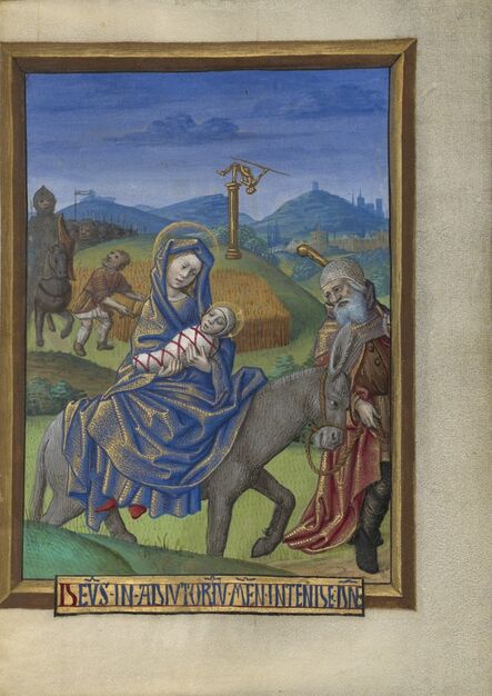 Georges Trubert, ‘The Flight into Egypt’, 1480-1490