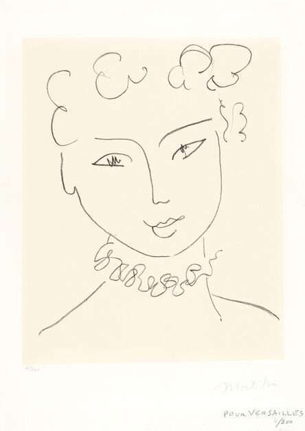 Henri Matisse, ‘Madame Pompadour’, 1951