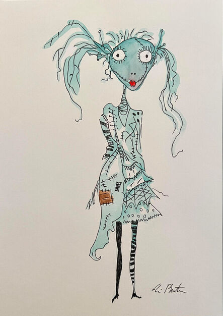 Tim Burton, ‘Feeling a Little Blue’, c. mid-late 1990s