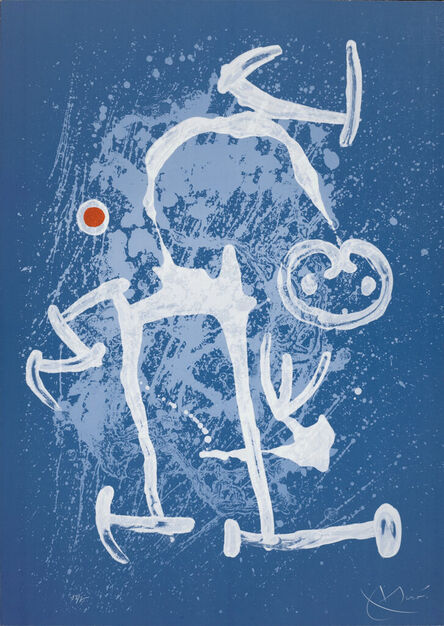 Joan Miró, ‘The Illiterate - Blue (M.551)’, 1969