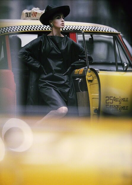 William Klein, ‘Antonia + Yellow Taxi, New York’, 1962