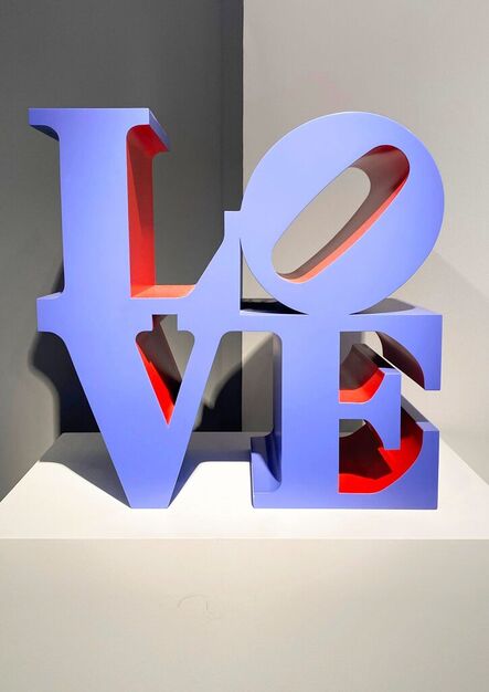 Robert Indiana, ‘LOVE Purple/Red’, conceived in 1966/executed in 2000