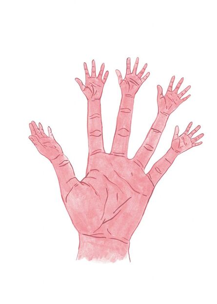 Stasele Jakunskaite, ‘Fingers with Hands’, 2017