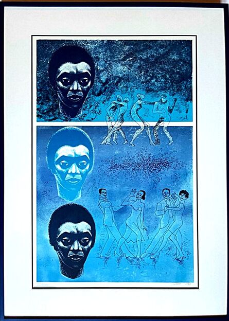 Elizabeth Catlett, ‘BLUES ’, 1983
