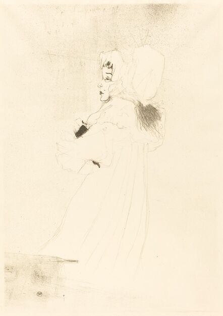 Henri de Toulouse-Lautrec, ‘Miss May Belfort, Large Plate (Miss May Belfort, grande planche)’, 1895