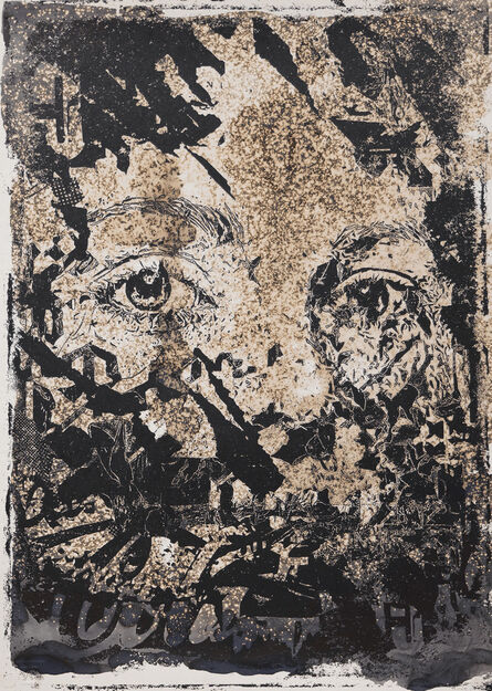 Vhils, ‘Intangible’, 2021