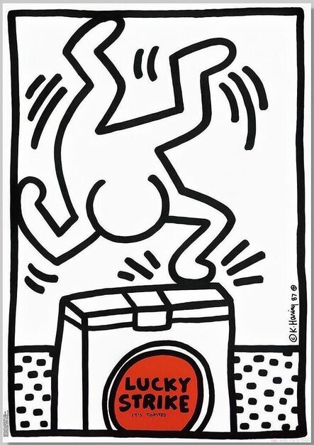 Keith Haring, ‘Lucky Strike I’, 1987