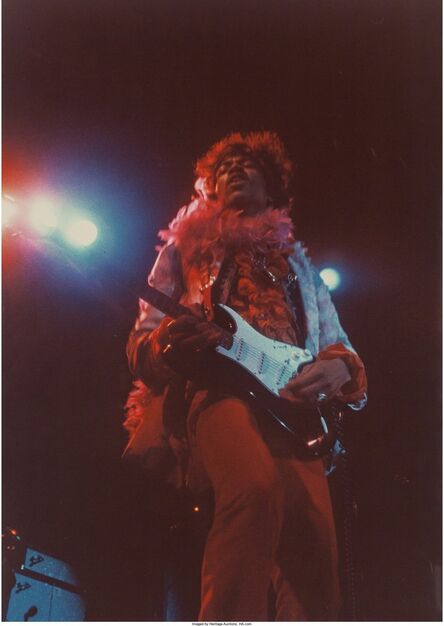Jim Marshall, ‘Jimi Hendrix with guitar’, 1967