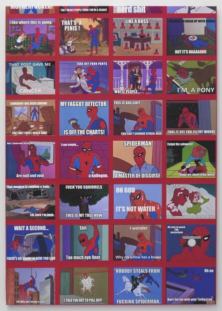 Mark Flood, ‘Spiderman Meme Painting’, 2014