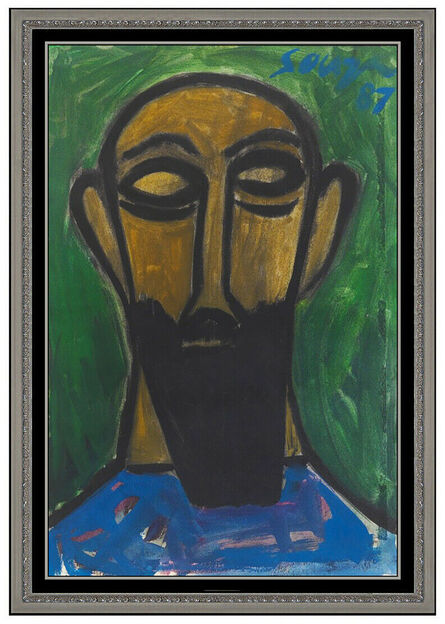Francis Newton Souza, ‘The Resting Beard’, 1987